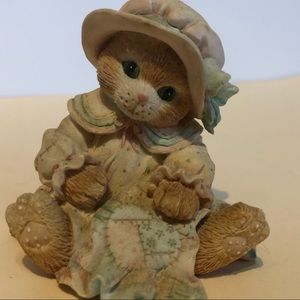 Rare vintage 1993 calico kittens baby figure